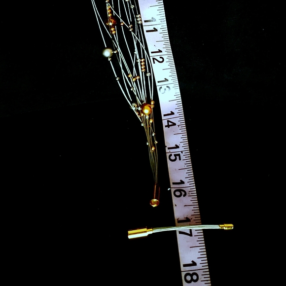 Orbit choker In gold and silver - Picture 3 of 3